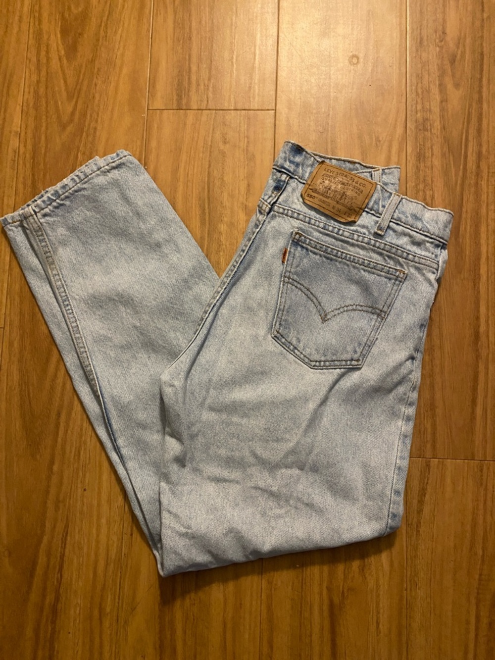 Levi's Orange Tab Vintage Men's Light Blue Relaxed Fit Jeans